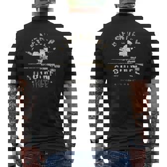 Legendary Squirrel Hunter Vintage Men's T-shirt Back Print - Thegiftio UK