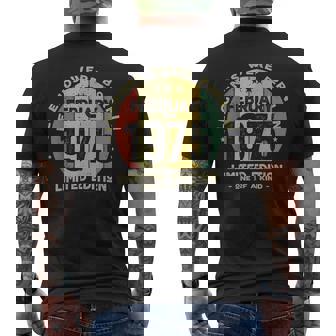 Legends Were Born In February 1975 Cumpleaños Camiseta Hombre Estampado Espalda - Regaloses