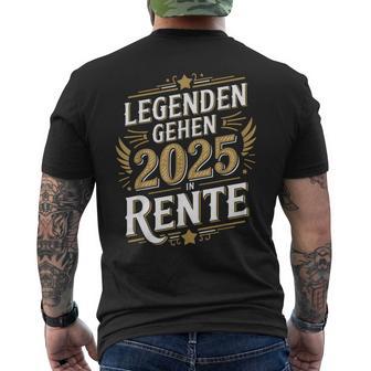 Legends Go 2025 In Retiree Retiree T-Shirt mit Rückendruck - Geschenkecke