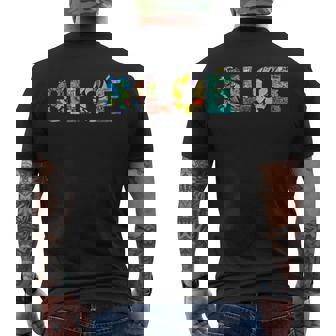 Len Tauro Photography s Graffiti Siloe Cali Colombia Multicolor Manga De Doble Puntada Pequeño Camiseta Hombre Estampado Espalda - Regaloses