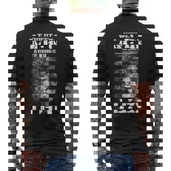 Les Meilleurs Hommes Naissent En Tant Que Leo T-shirt imprimé au dos - Cadeauxyz