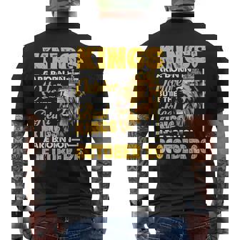 Lesrais Rois Sont Nés En Octobre 26 Je Suis Unrai Roi À Moi T-shirt imprimé au dos - Cadeauxyz