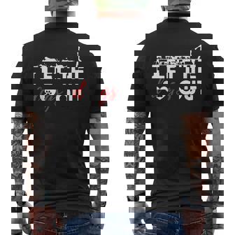 I Let The Dogs Out Dog Walker & Dog Owner Men's Back Print T-Shirt - Monsterry