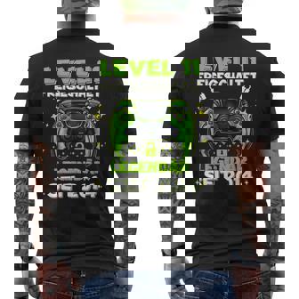 Level 11 Years Birthday Young Gamer 2014 Birthday T-Shirt mit Rückendruck - Geschenkecke