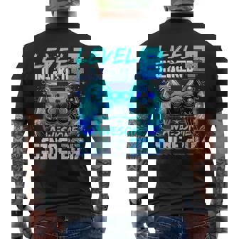 Level 8 Unlocked 8Th Birthday Boys Gamer 8 Year Old Men's T-shirt Back Print | Seseable UK