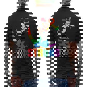 Lgbtqia Pride Popeye Fuerte Camiseta Hombre Estampado Espalda - Regaloses