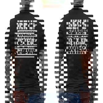 Lieber Ne Schwanzgierige Als Ne Ganz High T-Shirt mit Rückendruck - Geschenkecke
