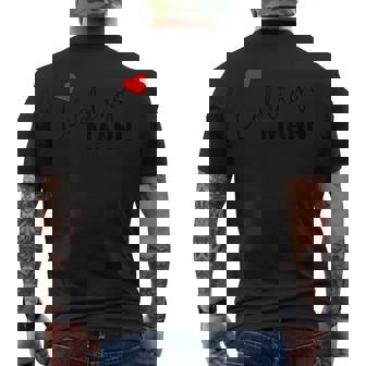 Lieblingsmann Geschenk Freund Mann Partner Liebe Beziehung T-Shirt mit Rückendruck - Geschenkecke