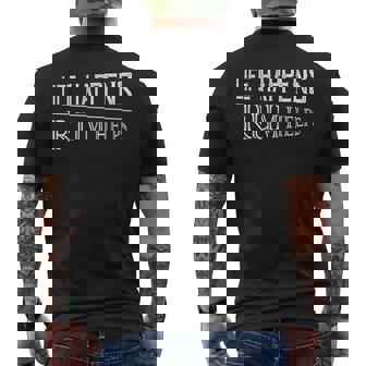 Life Happens Rum Helps Alcohol Drinking Men's Back Print T-Shirt - Monsterry
