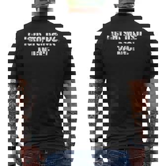 Lights Music Dance Party Vibes Fun Night Out Men's Back Print T-Shirt - Monsterry
