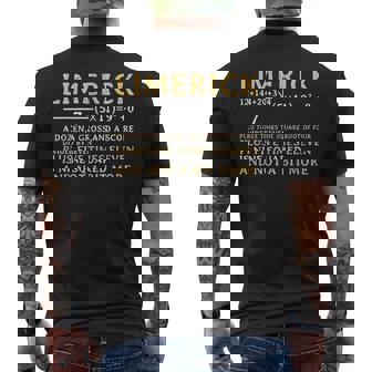 Limerick Math Joke Poème Scientifique D'un Professeur De Mathématiques T-shirt imprimé au dos - Cadeauxyz