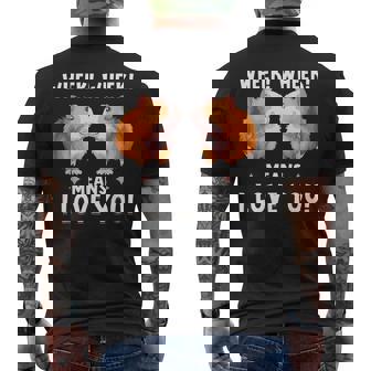 Linda Cobaya Conejillo De Indias Camiseta Hombre Estampado Espalda - Regaloses