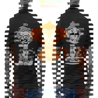 Lindo Mono Para Niños Para Un Niño Camiseta Hombre Estampado Espalda - Regaloses