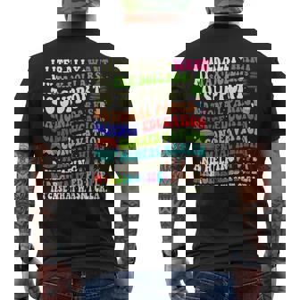 I Literally Want My Tax Dollars To Go To National Parks Men's T-shirt Back Print - Thegiftio UK