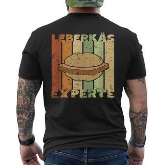 Liver Cheese Liver Cheese Meat Cheese Sausage Cheese T-Shirt mit Rückendruck - Geschenkecke