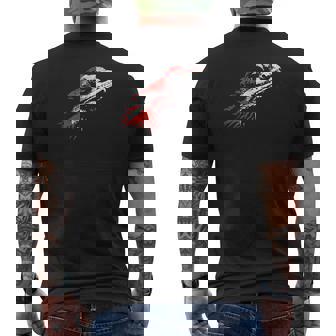 Lizard Reptile Iguana T-Shirt Snake Scales Tank Top Men's Back Print T-Shirt - Monsterry
