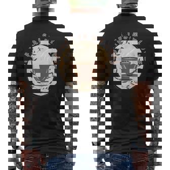 Los Amantes Del Café Disfrutarán De Este Diseño Fresco Y Elegante Camiseta Hombre Estampado Espalda - Regaloses