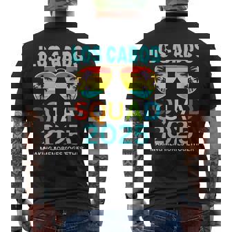 Los Cabos 2025 Tropical Beach Vacation Matching Men's T-shirt Back Print - Thegiftio UK