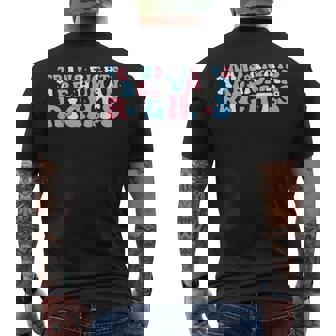 Los Derechos Trans Son El Orgullo Lgbtq Transgénero De Derechos Humanos Camiseta Hombre Estampado Espalda - Regaloses