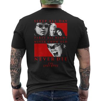 The Lost Boys Never Die T-Shirt mit Rückendruck - Geschenkecke