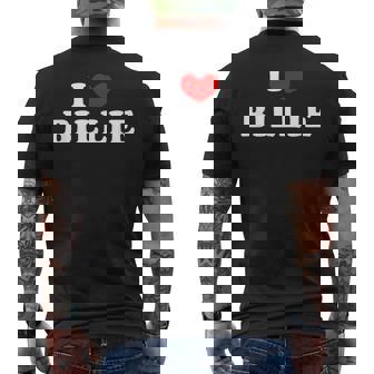 I Love Billie I Love Billie T-Shirt mit Rückendruck - Geschenkecke