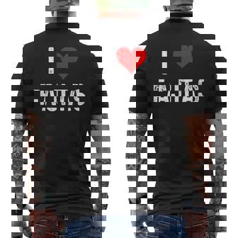 I Love Fajitas – Cœur – Distressed – Cuisine Mexicaine T-shirt imprimé au dos - Cadeauxyz