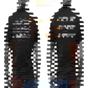 I Love Guinea Pig De Razas De Conejillo De Indias Camiseta Hombre Estampado Espalda - Regaloses