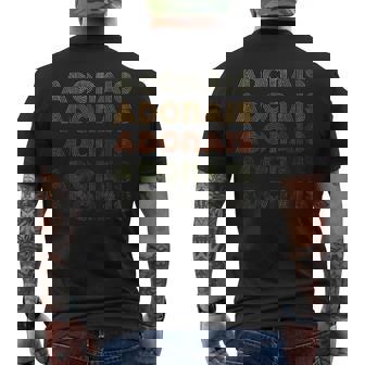 Love Heart Adonais Tee Grunge Vintage Style Adonais Men's Back Print T-Shirt - Monsterry