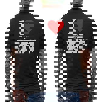 I Love Heart My Bff Mejores Amigos Para Siempre Camiseta Hombre Estampado Espalda - Regaloses