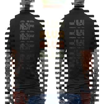 Love Heart Blur Grunge Estilointage Negro Desenfoque Camiseta Hombre Estampado Espalda - Regaloses