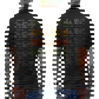 Love Heart Killers Grunge Vintage Style Black Killers Men's T-shirt Back Print - Thegiftio UK