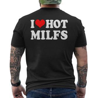 I Love Hot Milfs I Heart Hot Milfs Couple Set T-Shirt mit Rückendruck - Geschenkecke