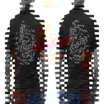 I Love My Husband But Sometimes I Wanna Square Up Halloween Men's Back Print T-Shirt - Monsterry