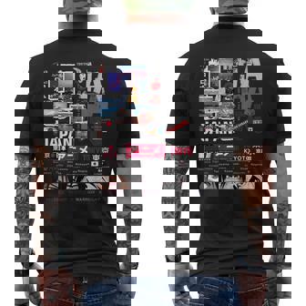 I Love Japan Culture Enjoy Cool Japan Illustration Fashion Camiseta Hombre Estampado Espalda - Regaloses