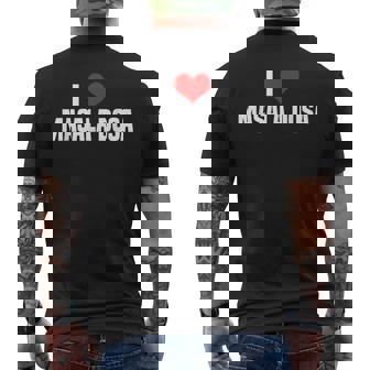 I Love Masala Dosa Lover Desi Sud Indien Cadeau Pour Les Gourmets T-shirt imprimé au dos - Cadeauxyz