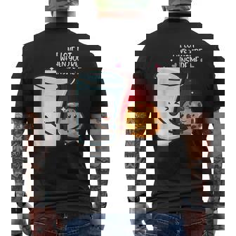 I Love It When You'Re Inside Me Valentine's Day Pun Love Men's Back Print T-Shirt - Monsterry