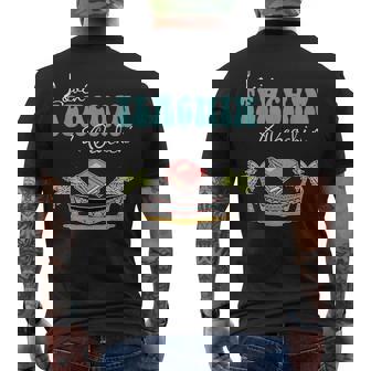 Lovin' TEACHIN & Beachin' Design Men's Back Print T-Shirt - Monsterry