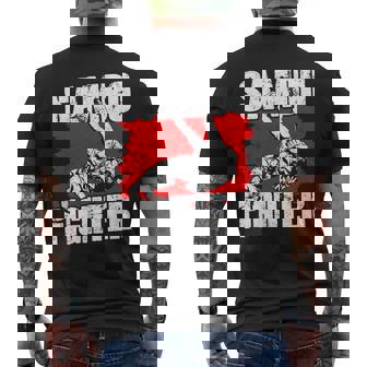 Luchador De Sambo Formación Artes Marciales Cazas Camiseta Hombre Estampado Espalda - Regaloses