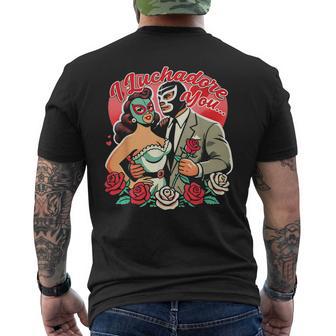 I Luchadore You Men's T-shirt Back Print - Thegiftio UK