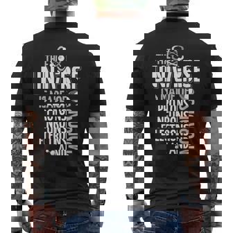 L'univers Est Fait De Protons Neurons Electrons Et Morons T-shirt imprimé au dos - Cadeauxyz