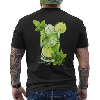 Lustige Kubanische Nacht Mit Diesem Coolen Mojito-Cocktail-Kostüm T-Shirt mit Rückendruck - Geschenkecke