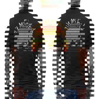 Lustiges Autoscooter E-Auto Kirmesergnügungspark Rummel T-Shirt mit Rückendruck - Geschenkecke