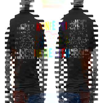 Lustiges Kostüm Partyoutfit Spruch Konfetti Im Herz Köln T-Shirt mit Rückendruck - Geschenkecke