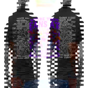 Where Them Fans At Boots On The Ground Cowgirls Western Men's T-shirt Back Print - Thegiftio UK