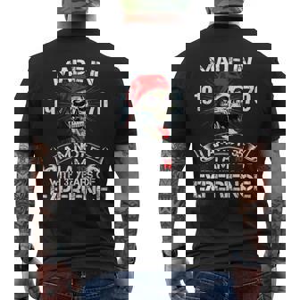Made In 1970 I Am Not 55 I Am 18 With 37 Years Of Experience Men's T-shirt Back Print - Thegiftio