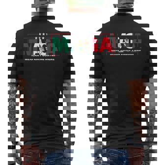 Maga Mexicans Ain't Going Anywhere Men's T-shirt Back Print | Mazezy