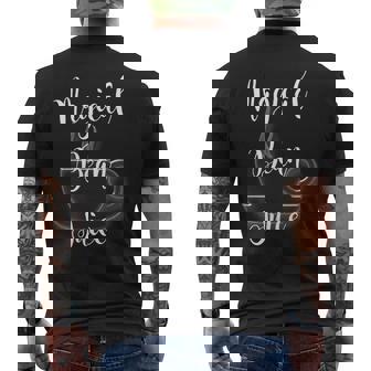 Magical Bean Juice Coffee Java Lover Tee Men's Back Print T-Shirt - Monsterry