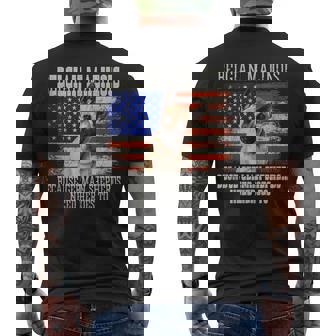 Malinois Belga Porque Los Pastores Alemanes También Necesitan Héroes Sin Mangas Camiseta Hombre Estampado Espalda - Regaloses