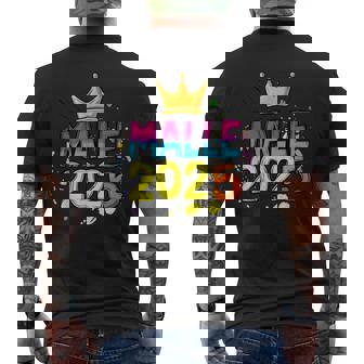 Malle 2025 Crown Mallorca Party Team Holiday T-Shirt mit Rückendruck - Geschenkecke