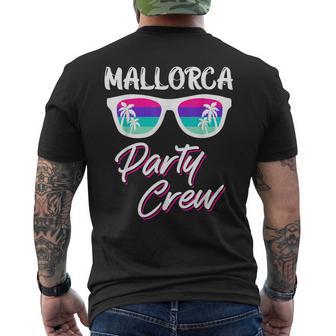 Mallorca Party Crew Malle Party Crew Malle Holiday T-Shirt mit Rückendruck - Geschenkecke